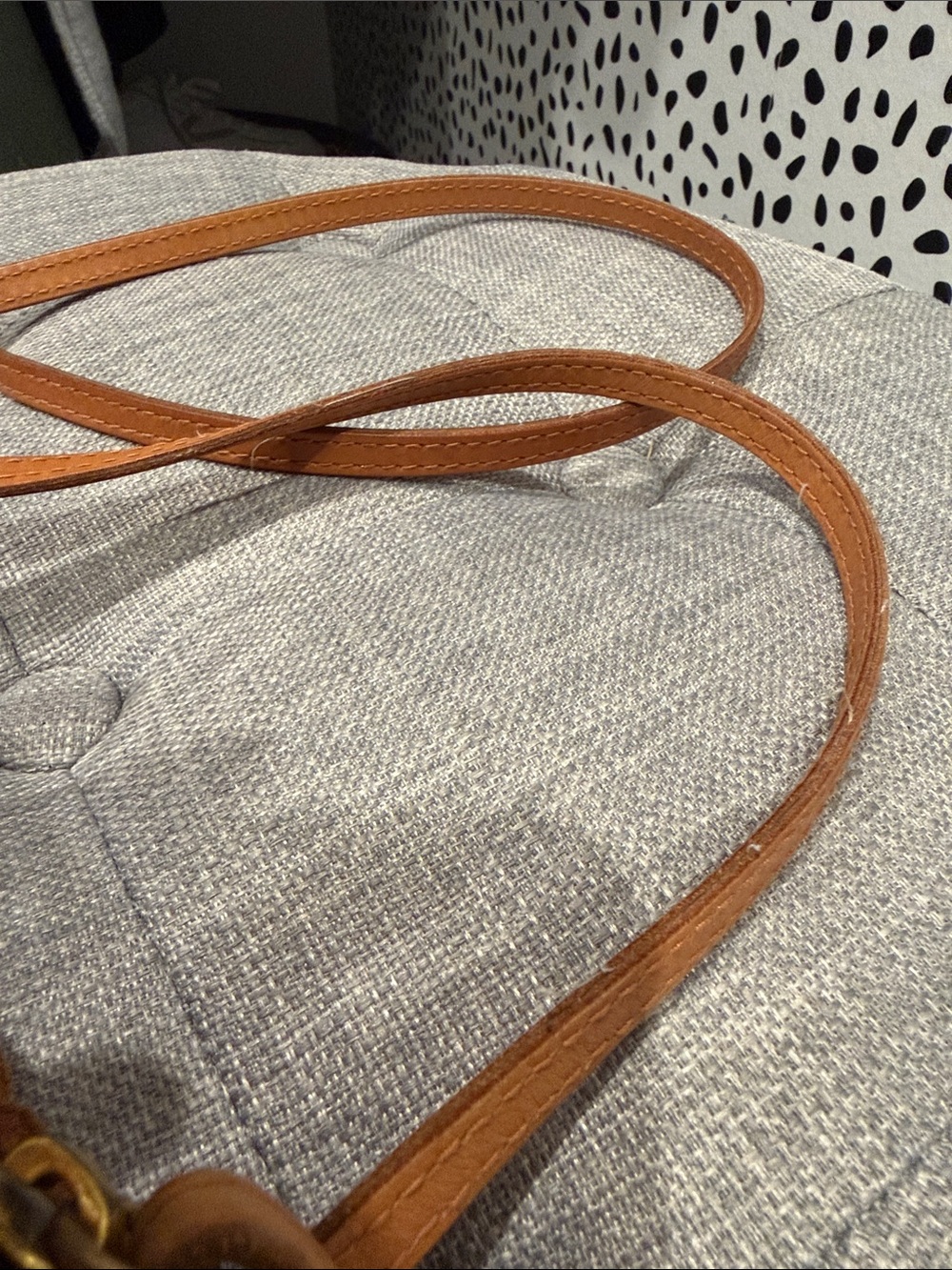 Madewell Woven Leather Crossbody Bag in Tan - Picture 4 of 5